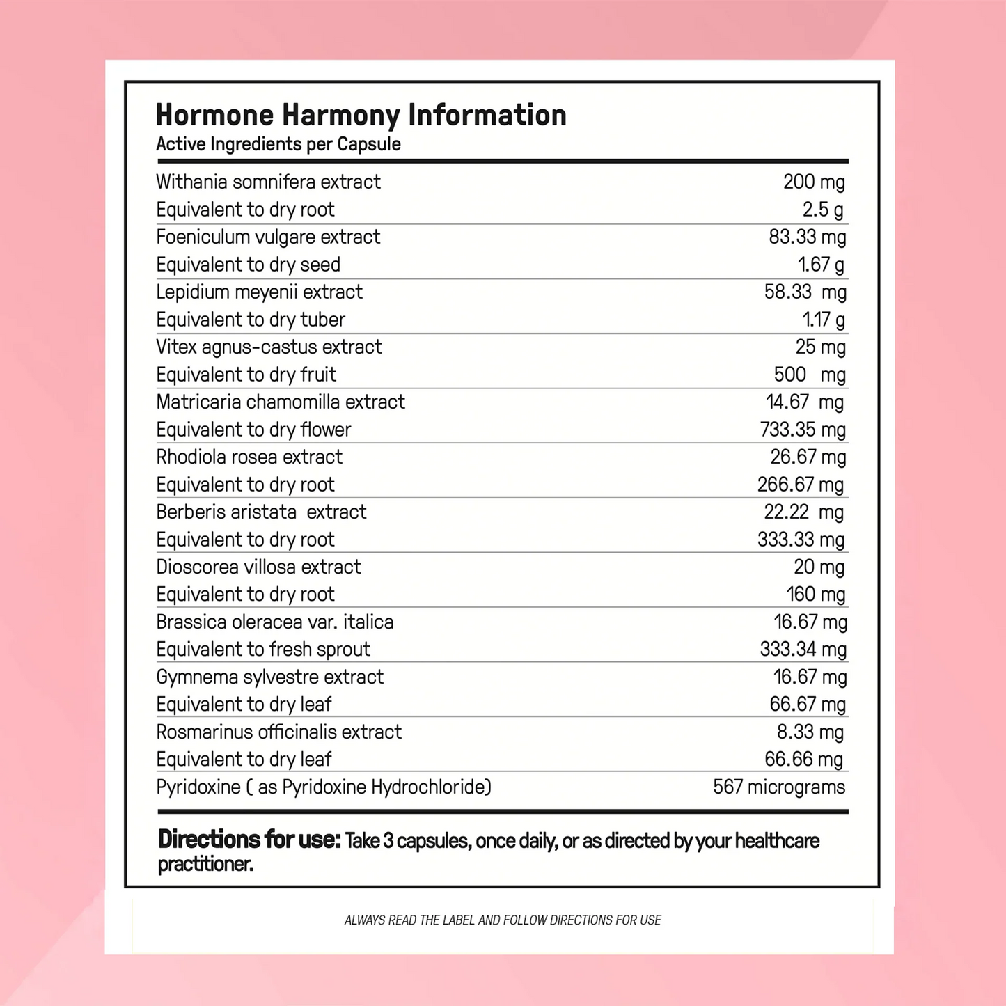 Hormone Harmony